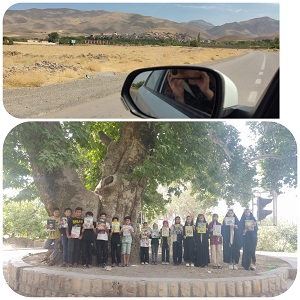 برنامه فرهنگی برای روستای فاقد کتابخانه( گرینه)